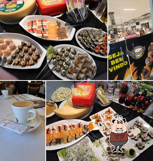 Comida em Churrascaria Passoquinha