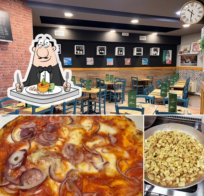 La immagine della cibo e interni di PizzaMania