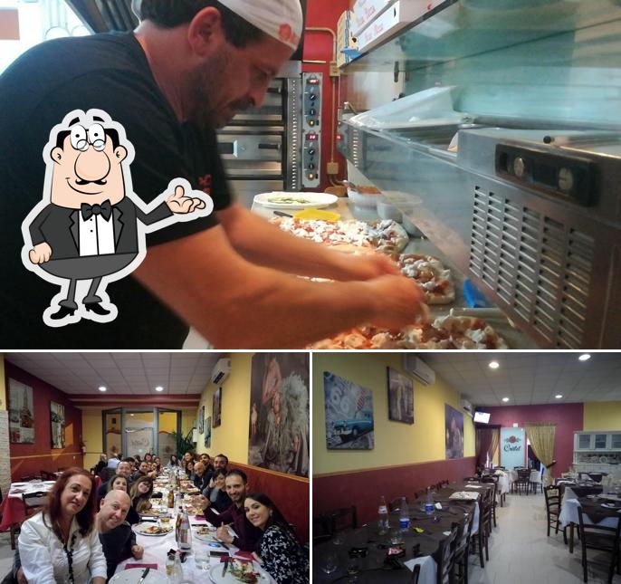 Gli interni di Cristel... Ristorante Pizzeria....Food and Drink