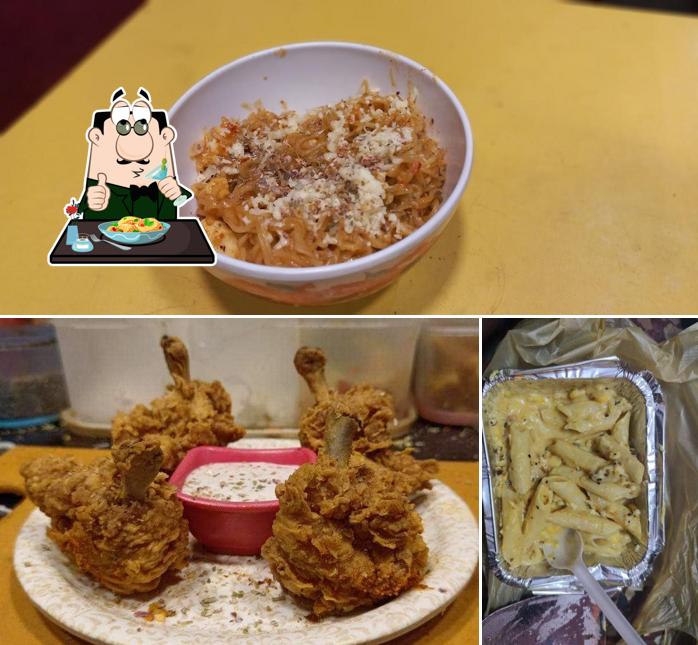 Macaroni and cheese at MONZTER PIZZA SHOP