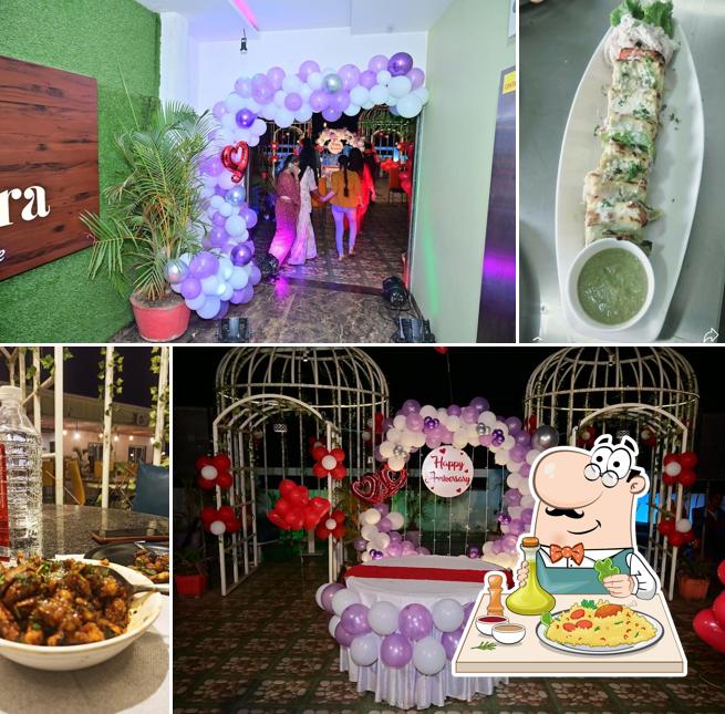 Food at Pinjra Restro Cafe