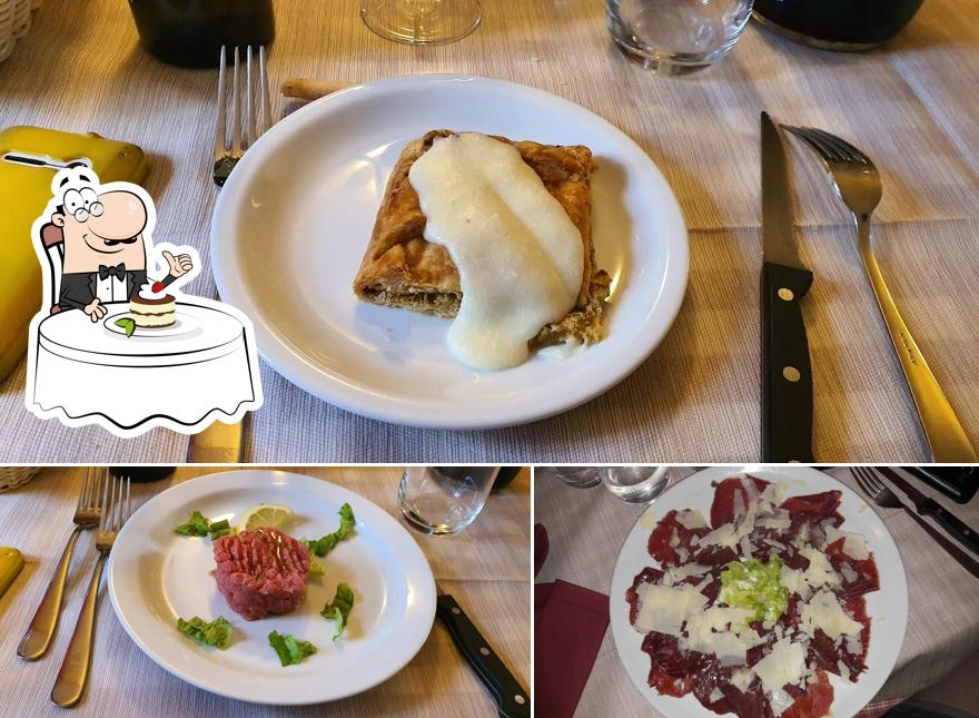 Ristorante L'ostu 'd Racunis serve un'ampia selezione di dessert