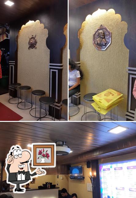 The interior of Shahi Panipuri & Chat Center