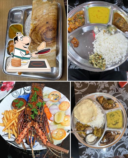 Pancakes at Srithi Bengali Thali /Hotel tamilnadu