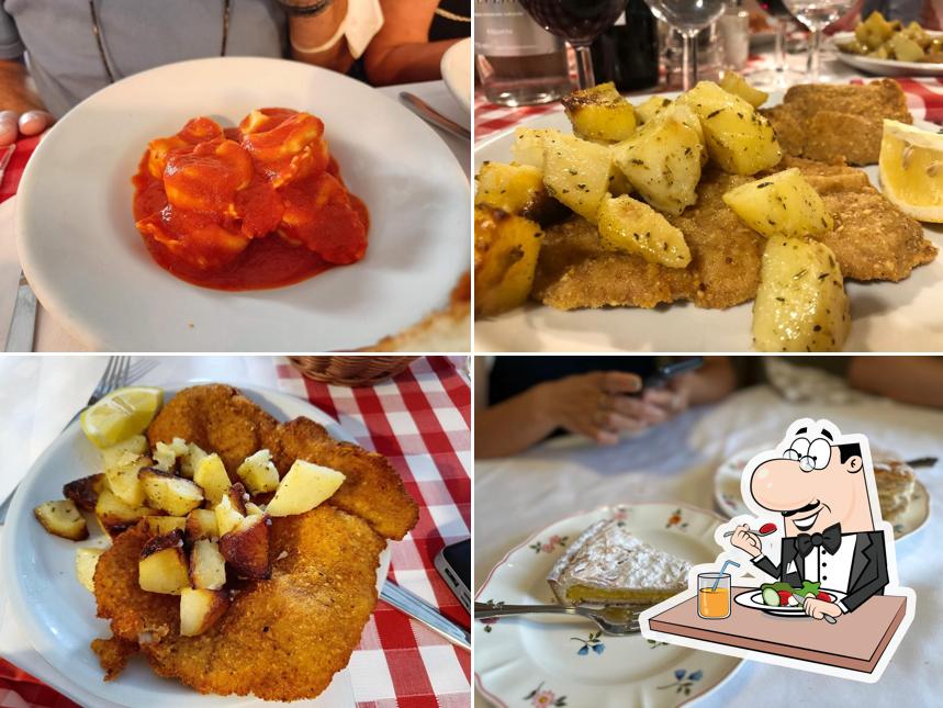 Cibo al Trattoria Madonnina