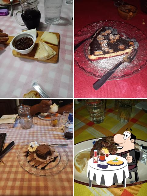 Piatto di formaggi al Trattoria Ticciabbaca