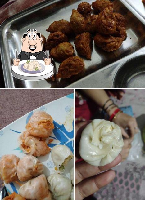 Dumplings at Chinese Momos corner