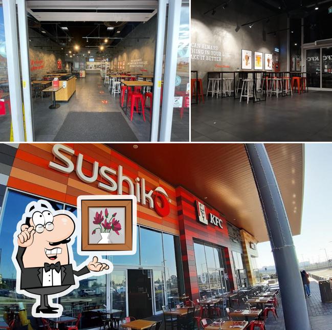 Dai un'occhiata agli interni di KFC