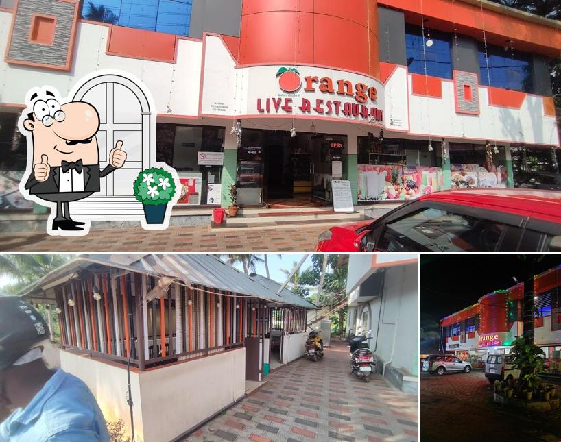Check out how Orange Live Restaurant, Kattanam looks outside