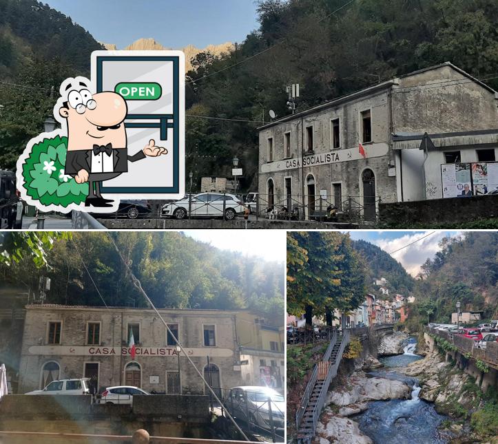 Goditi la vista dall'area esterna di Casa Socialista