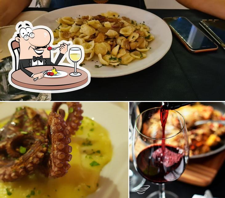 Questa è la foto che mostra la cibo e bevanda di L'Osteria Gallipoli