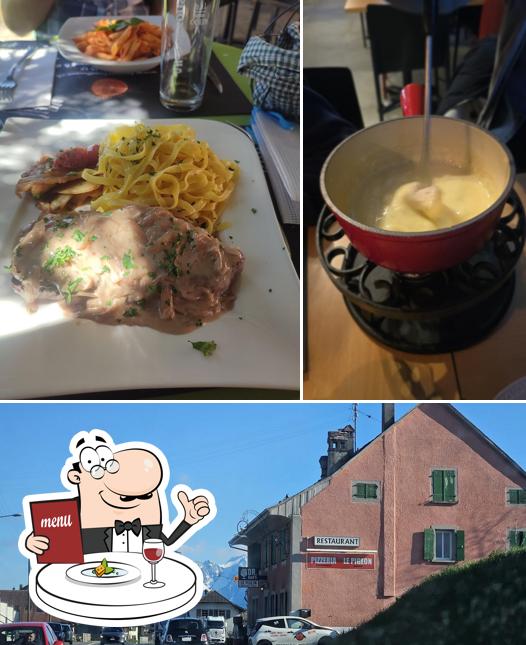 Restaurant Le Pigeon si caratterizza per la cibo e esterno