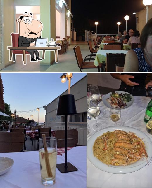 Dai un'occhiata agli interni di Restaurant & Apartments Galeb