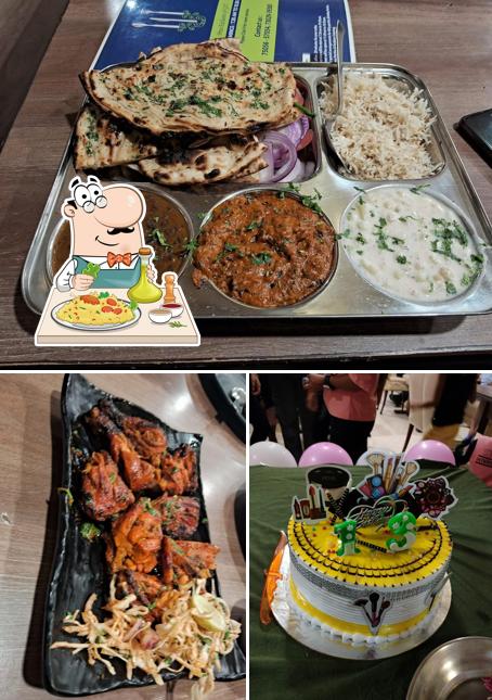 Meals at Green Chilly Restaurant