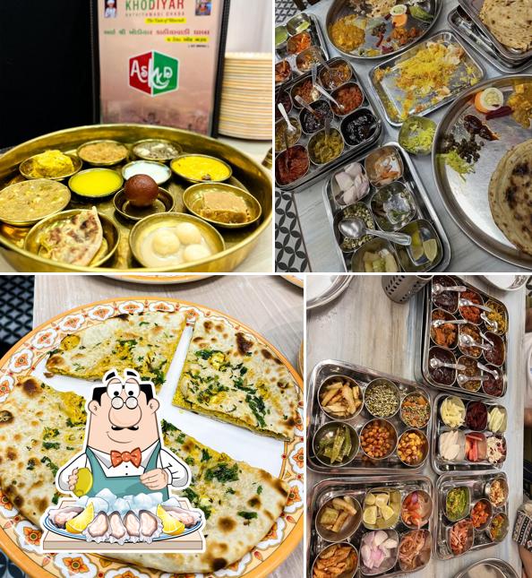 Oysters at Aai Shree khodiyar Kathiyawadi Dhaba