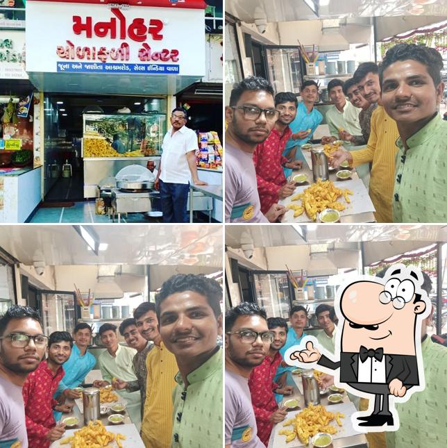 The interior of MANOHAR CHOLAFALI CENTER - Best ચોળાફળી Restaurant near me Chorafali