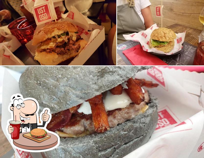Ordina un hamburger a USTOSO