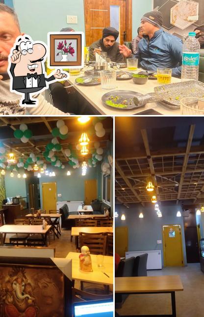 The interior of SpicyMist Restaurant
