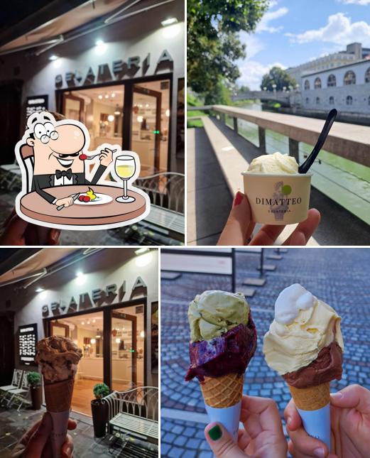 Cibo al DIMATTEO Gelateria