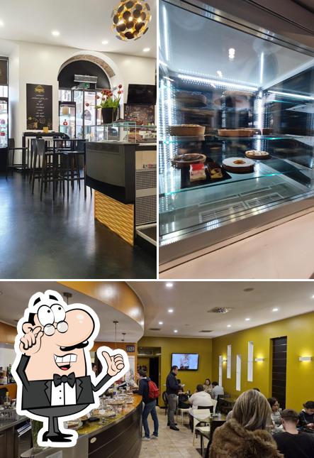 Dai un'occhiata agli interni di Bliss Café