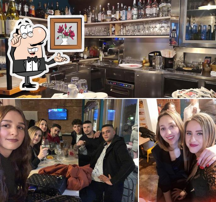 Gli interni di Pub
