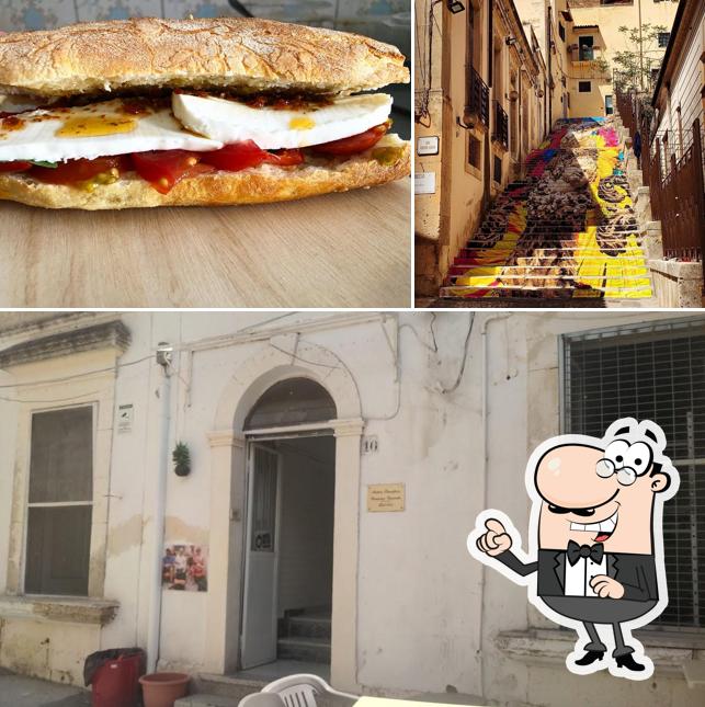 La immagine della interni e cibo di Antico Panificio Crispino