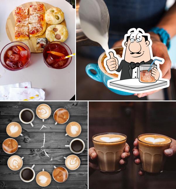 La bevanda e cibo del ristorante