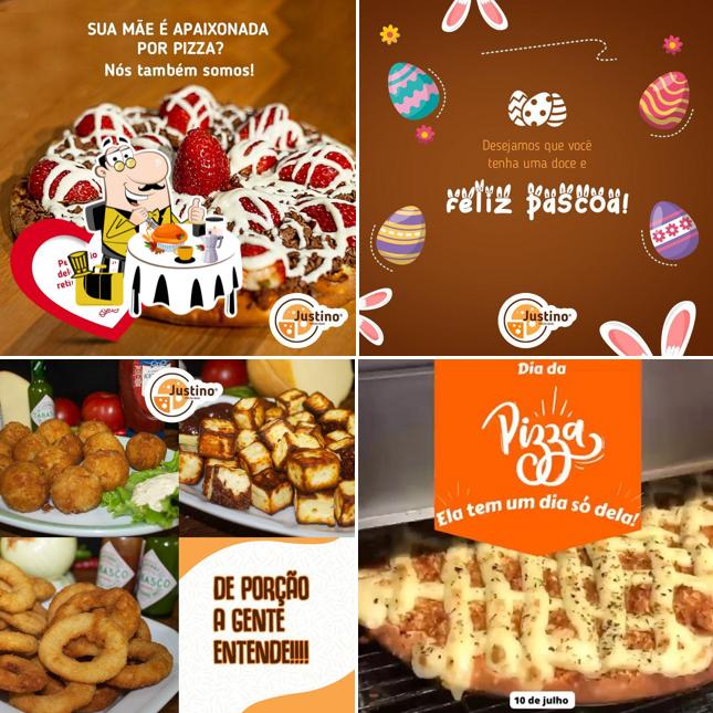 Platos en Justino Pizza Bar