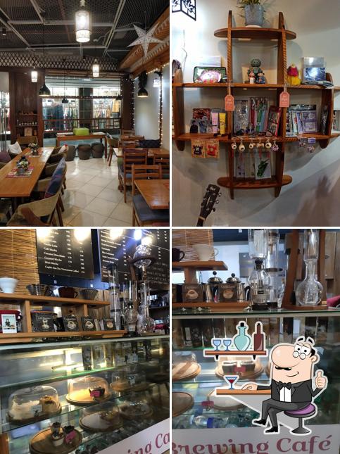 The interior of L-Brewing Cafe