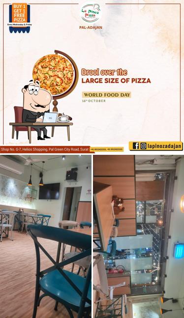 Check out how La Pino'z Pizza looks inside