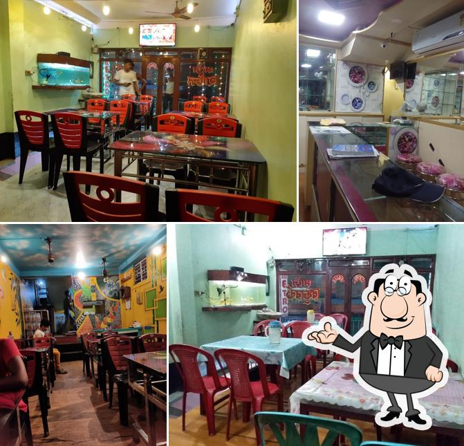 The interior of Metro Hotel And Restrurent