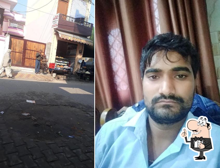 Look at the pic of Bhudu Halwai