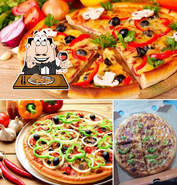 Pick pizza at One and Only Pizza