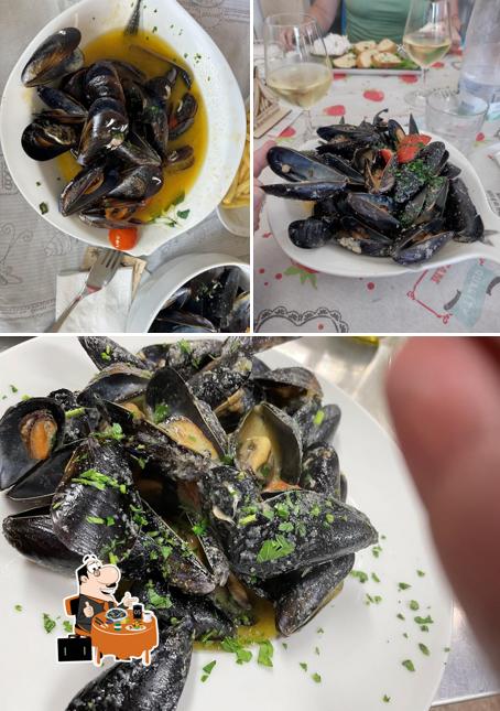 Cozze al Ristorante Pizzeria Campeggio San Bartolomeo