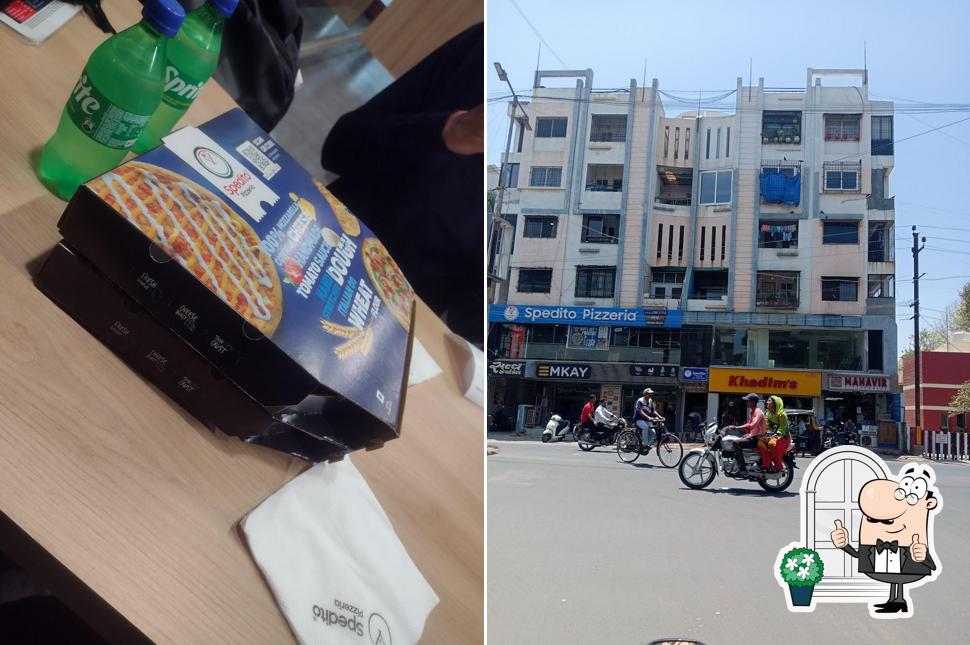 The exterior of Spedito Pizzeria Jamnagar
