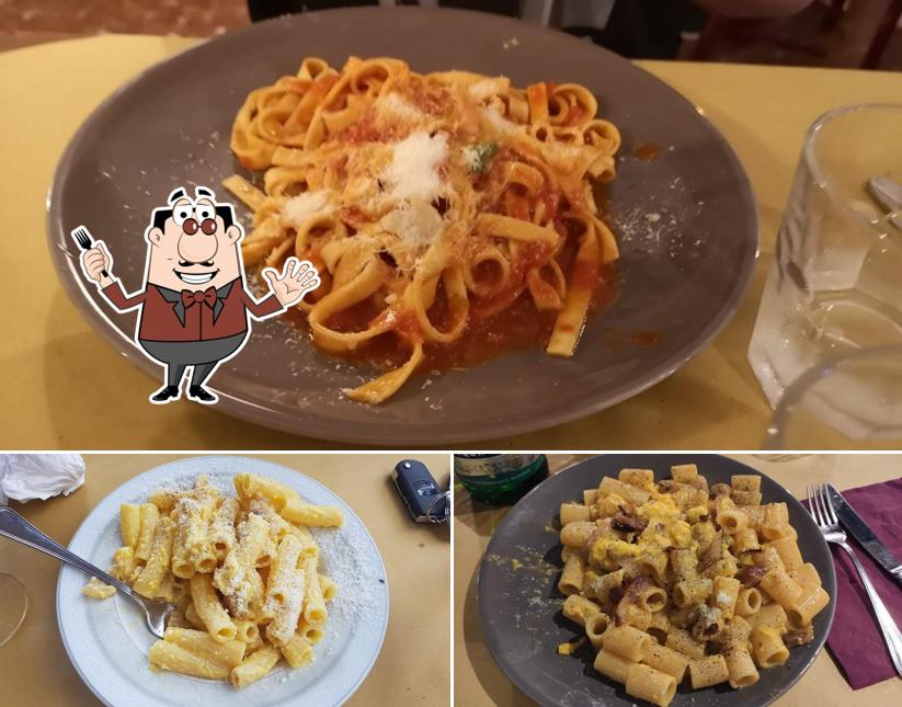 Cibo al Taverna Sacchetti