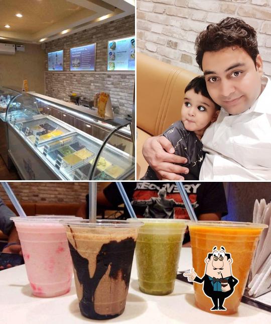 Enjoy a beverage at LASSI HOUSE