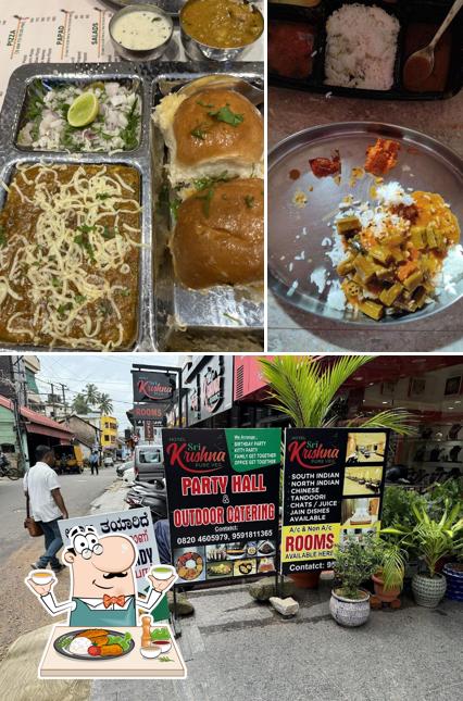 The image of Hotel Sri Krishna - Pure Veg’s food and exterior
