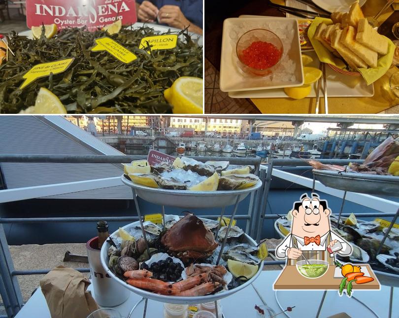 Insalata di alghe al Indarsena Oyster Bar