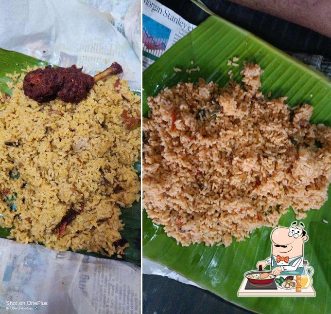 Fried rice at Manna Caterers