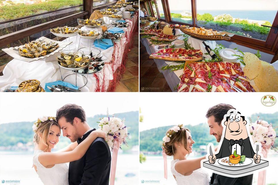 La cibo e nozze del ristorante