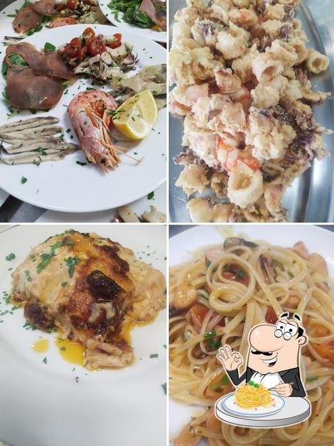 Spaghetti alla carbonara al Al Gallo Nero