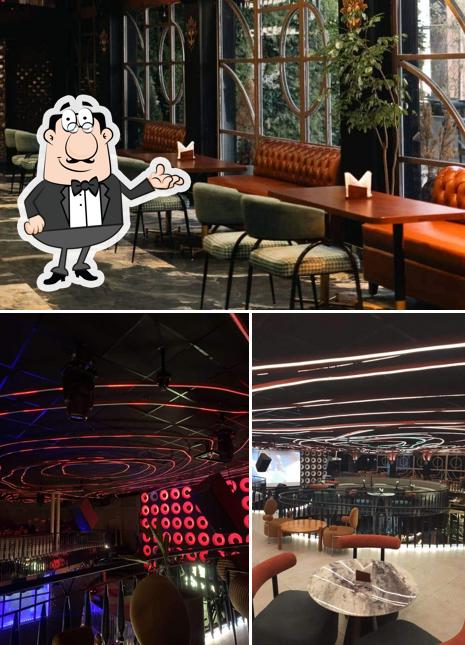 The interior of Brewski Kitchen, Brewery, & Nightlife