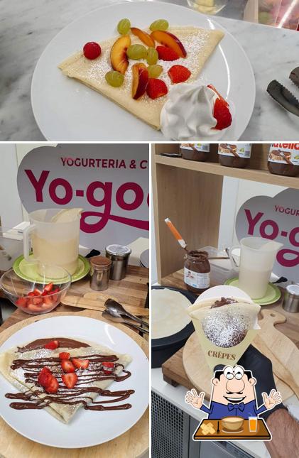 Platti al Yogurteria gelateria cremeria Yo-goo da Andrea