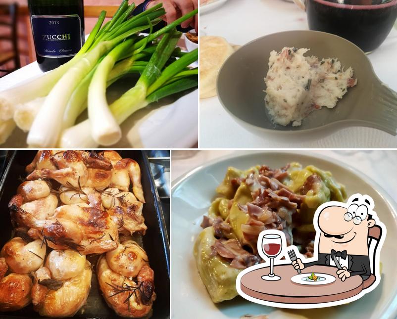 Platti al Ristorante Trattoria Santa Croce