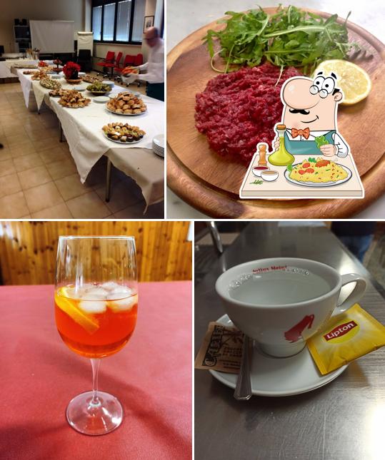 Bar Primavera si caratterizza per la cibo e bevanda