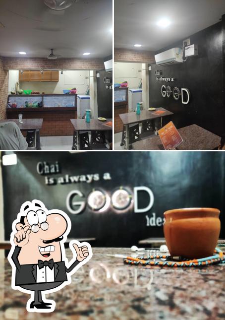 The restaurant's interior and beverage