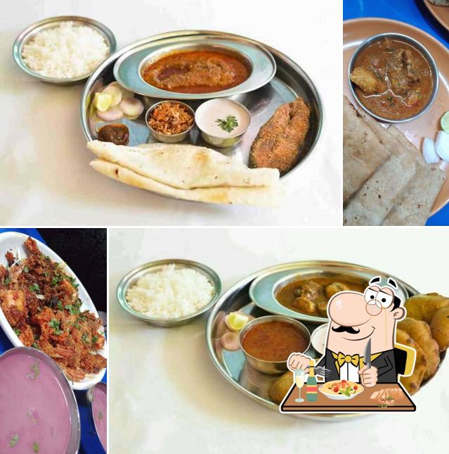 Meals at Mahesh Masoli Dhabba