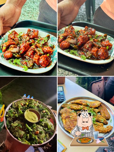 Chicken wings at SK family restaurant & lawns