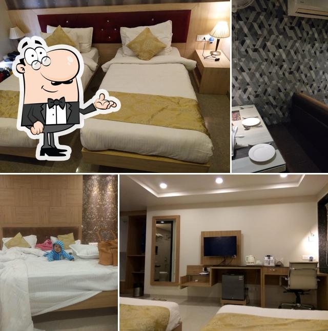 The interior of Hotel Parkshree